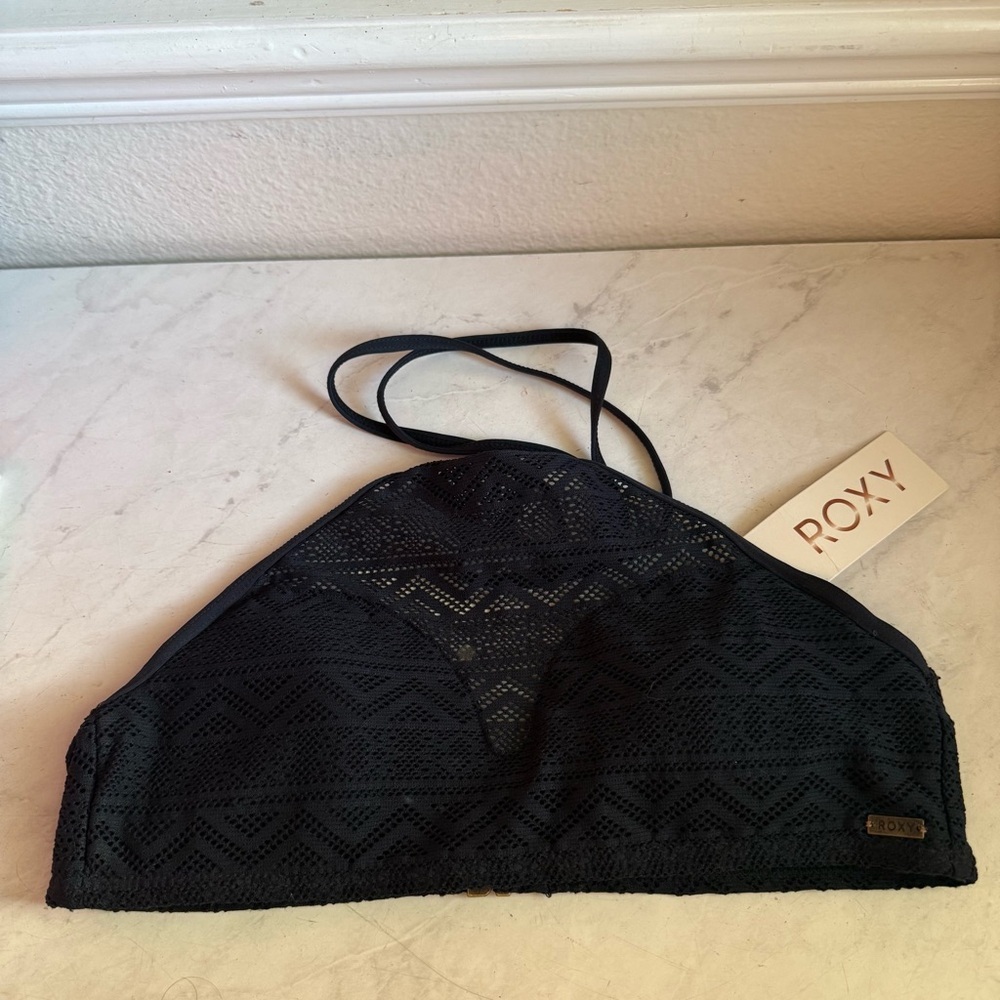 Roxy Black Bikini Top